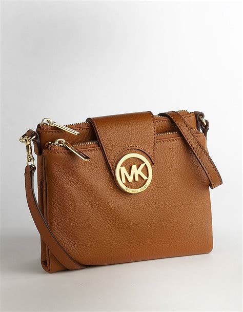 michael kors crossbody cognac|michael kors outlet store.